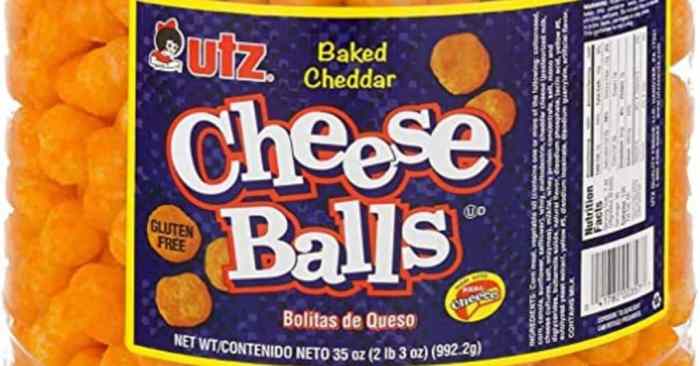 Cheese balls utz baked walmart oz cheddar