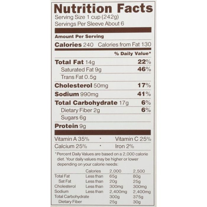 Panera calories nutritional